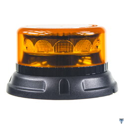 LED maják 12-24V 12x3W oranžový 133x76mm, ECE R65